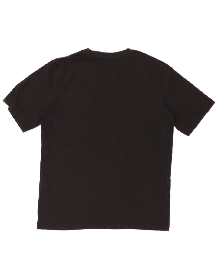 T-shirt da uomo Jack & Jones Top in cotone nero medio