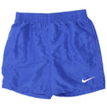 Pantaloncini sportivi Nike da ragazzo 12-13 anni Large Blu in poliestere