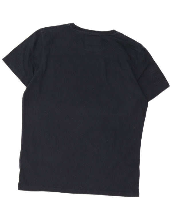 T-shirt grafica da uomo SUPERDRY Top XL in cotone nero
