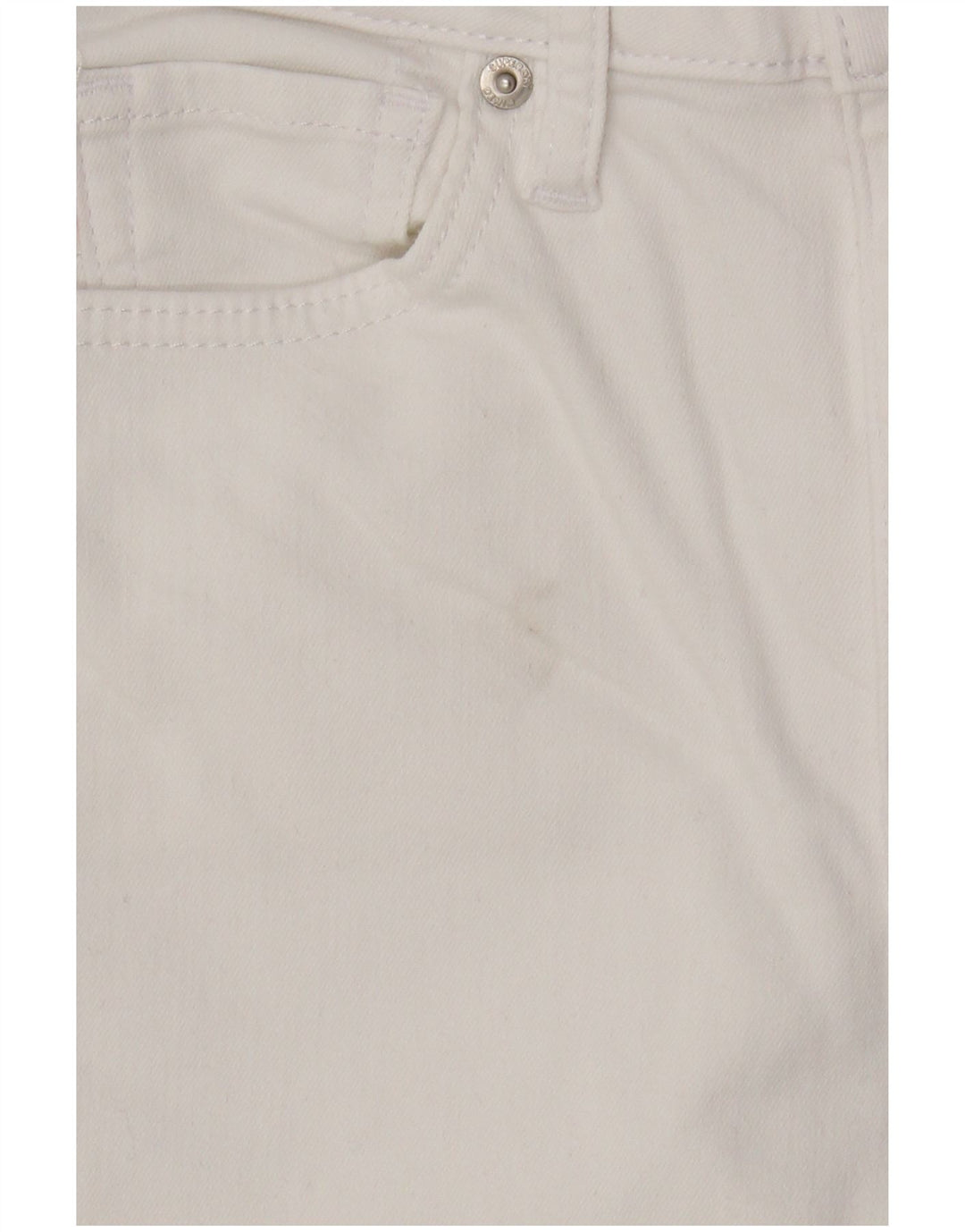 Jeans skinny da donna Superdry W28 L30 cotone bianco
