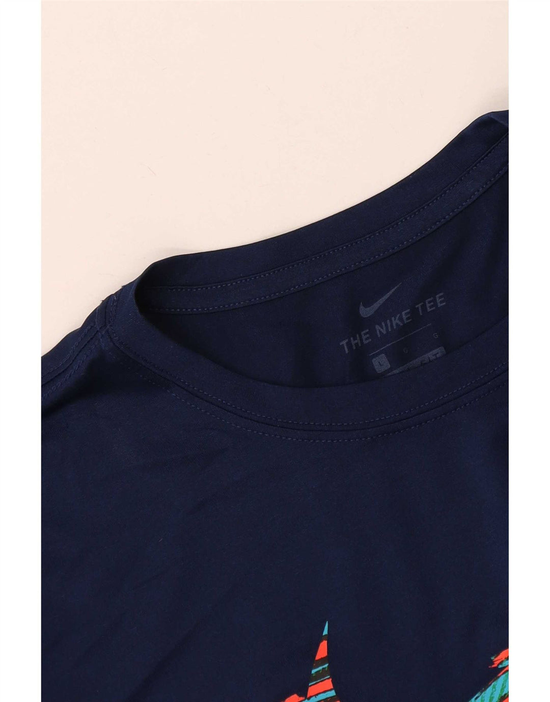 T-shirt grafica Nike Dri Fit da uomo, taglia grande, blu navy