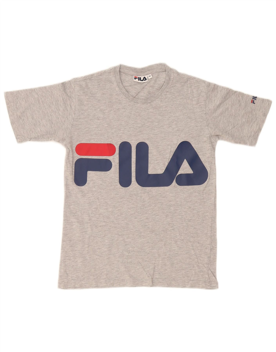 T-shirt grafica da uomo Fila Top XS grigia chiazzata