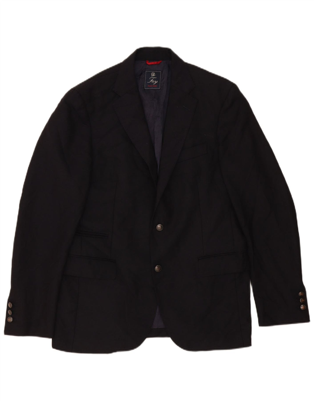 Giacca blazer da uomo a 2 bottoni Fay IT 52 XL blu navy