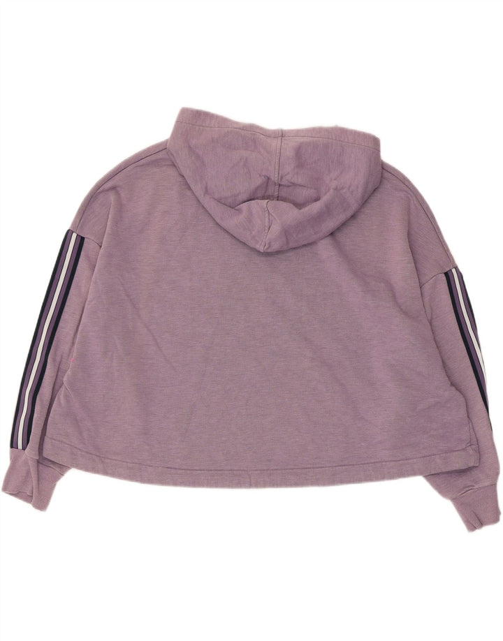 Maglione con cappuccio oversize da donna Marks & Spencer UK 16 Large Viola Poliestere