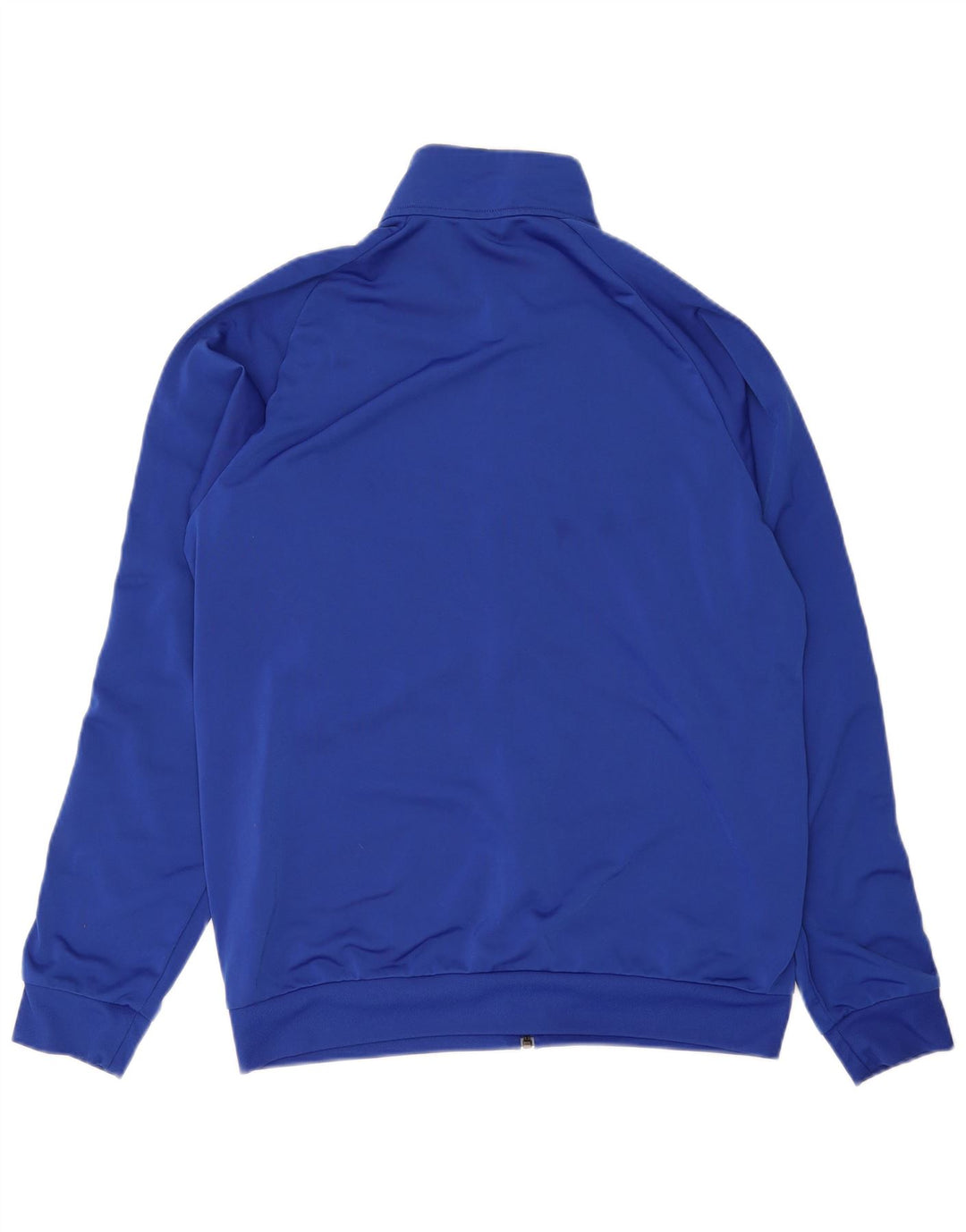 Giacca da ginnastica da uomo Adidas grande in poliestere blu