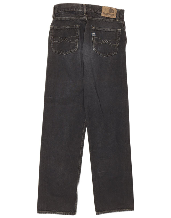 Jeans Uomo Americanino a Vita Alta W30 L31 Cotone Grigio