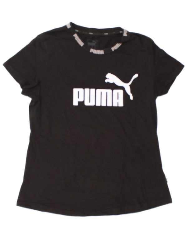 T-shirt grafica da donna Puma UK 18 XL Nera