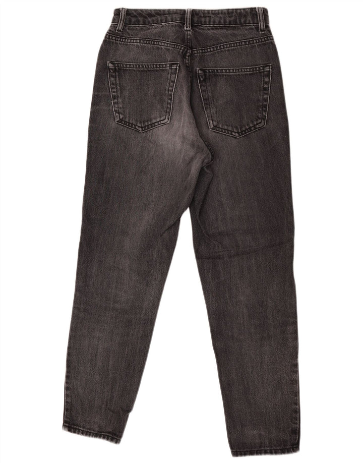Jeans dritti da donna Topshop W26 L27 cotone nero