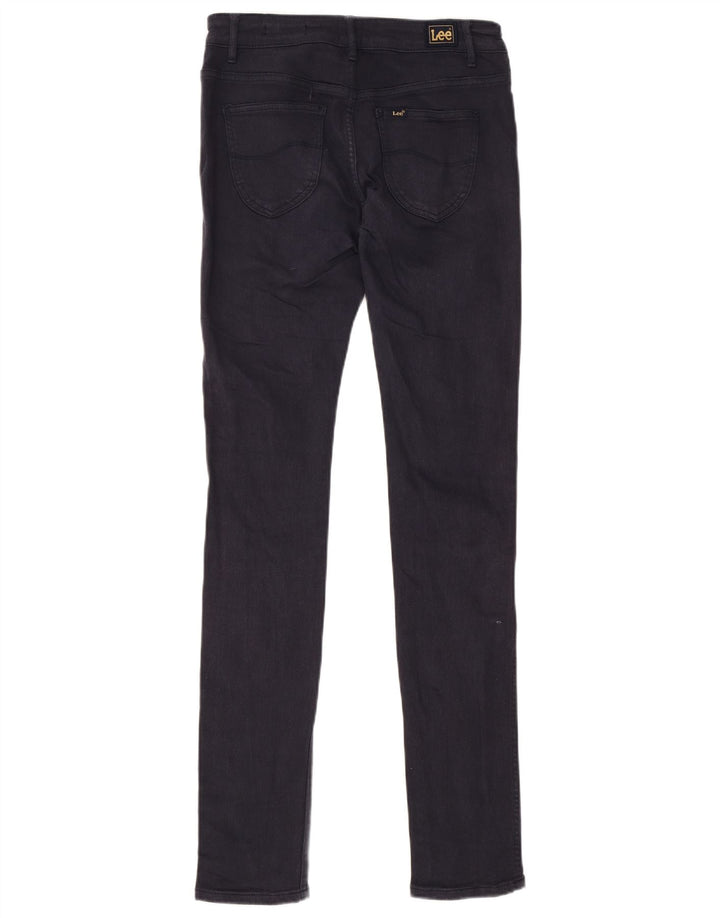 Jeans skinny Lee da donna a vita media grandi W32 L34 viscosa blu navy