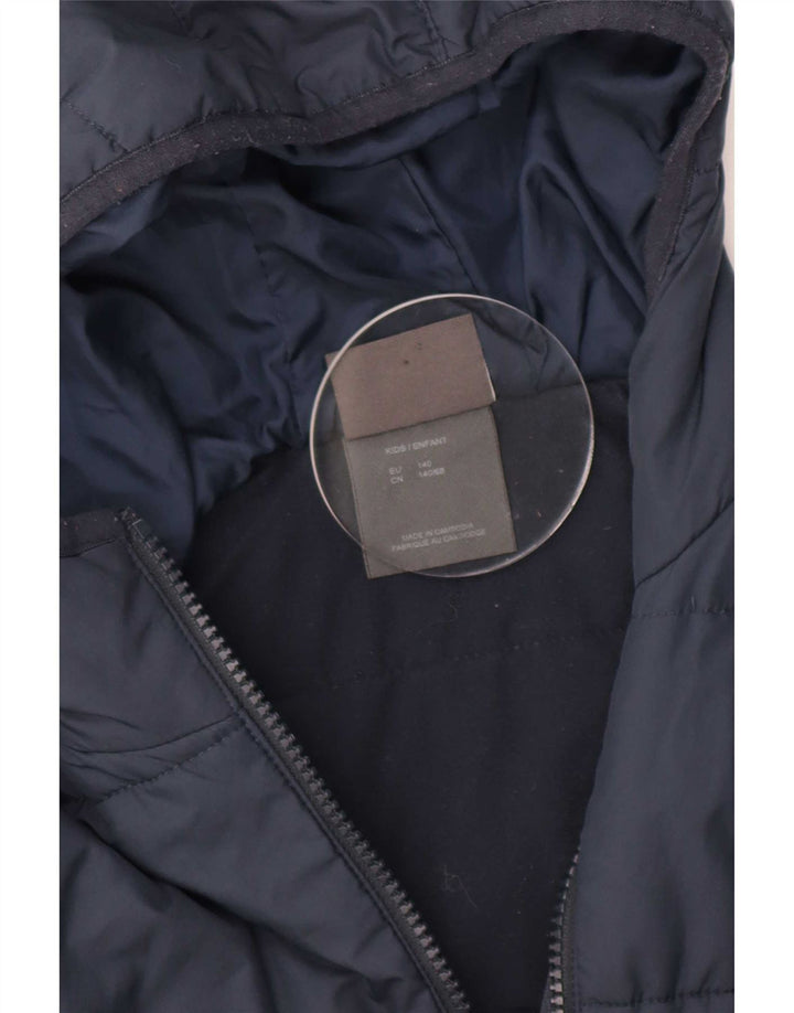 Jack Wolfskin Giacca imbottita con cappuccio per ragazzi 9-10 anni Blu navy
