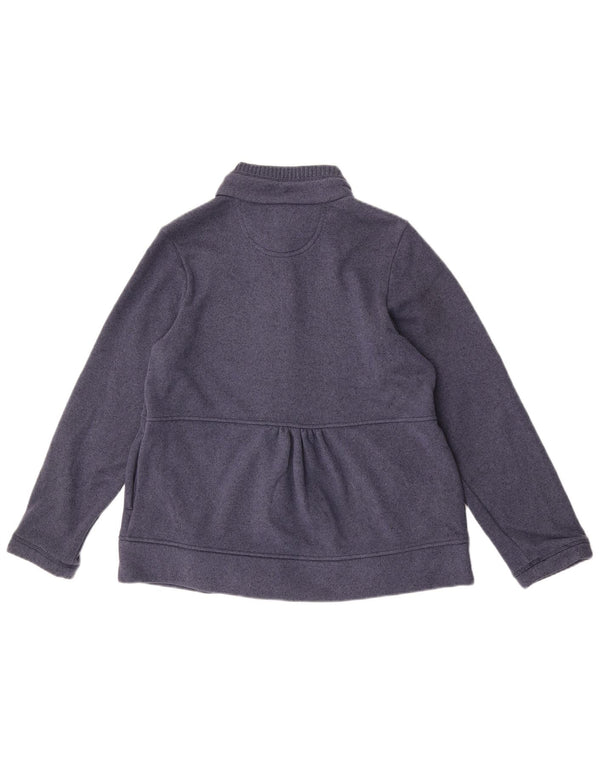 Maglione cardigan da donna Marks & Spencer UK 12 Poliestere blu navy medio