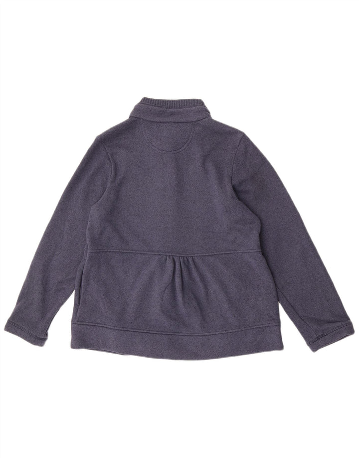 Maglione cardigan da donna Marks & Spencer UK 12 Poliestere blu navy medio