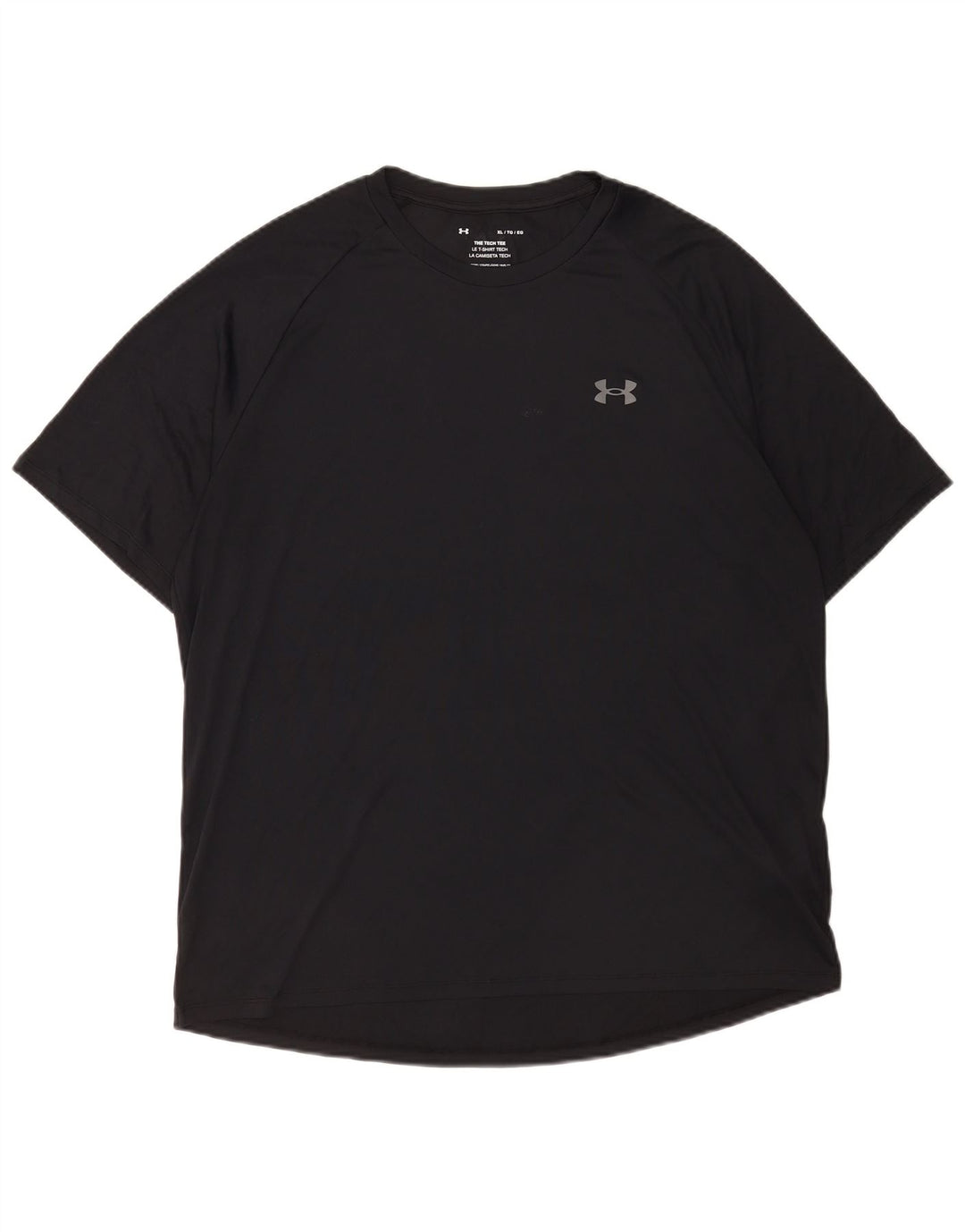 Maglietta da uomo Under Armour Top XL poliestere nero
