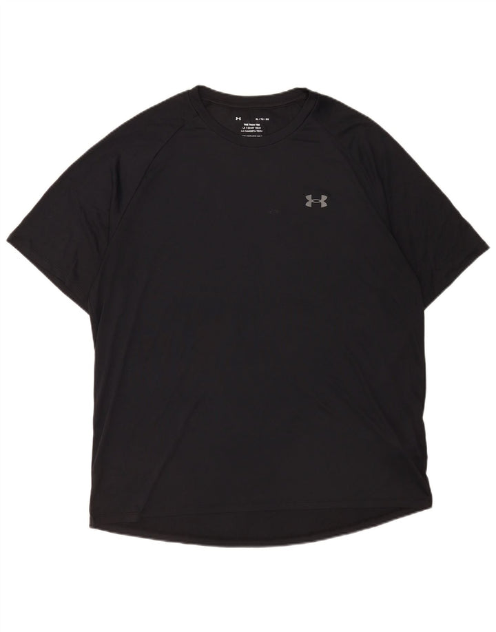 Maglietta da uomo Under Armour Top XL poliestere nero