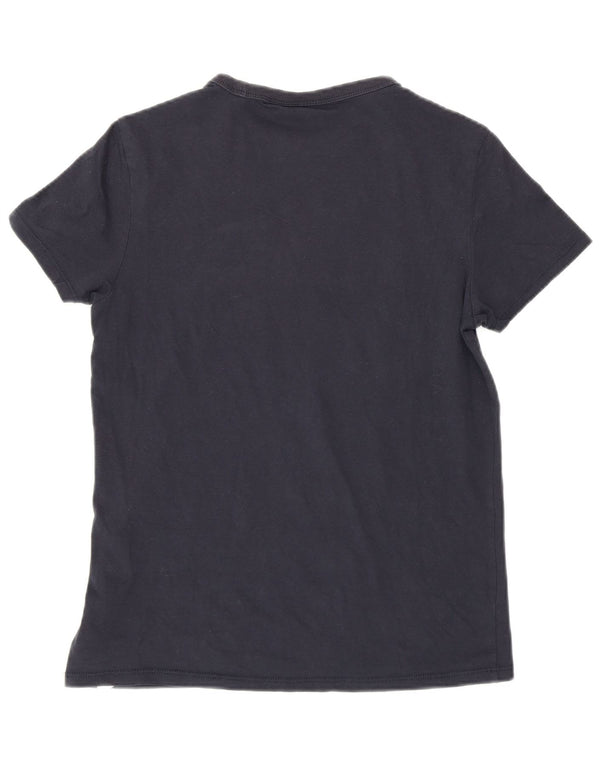 Maglietta grafica per ragazzi Napapijri Top 13-14 anni in cotone blu navy
