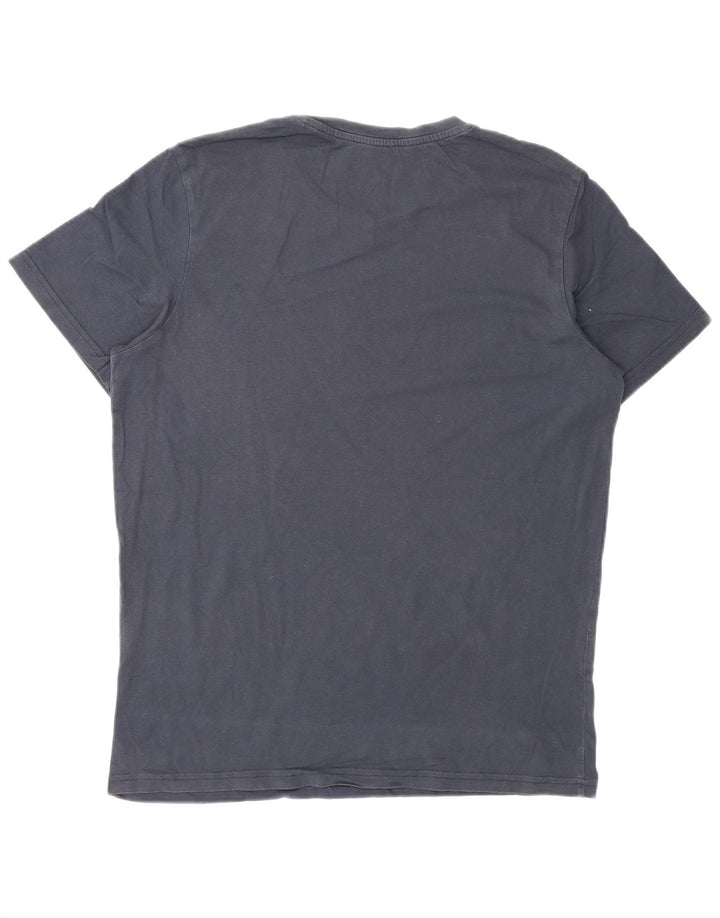 T-shirt da uomo Jack & Jones Top in cotone blu navy medio