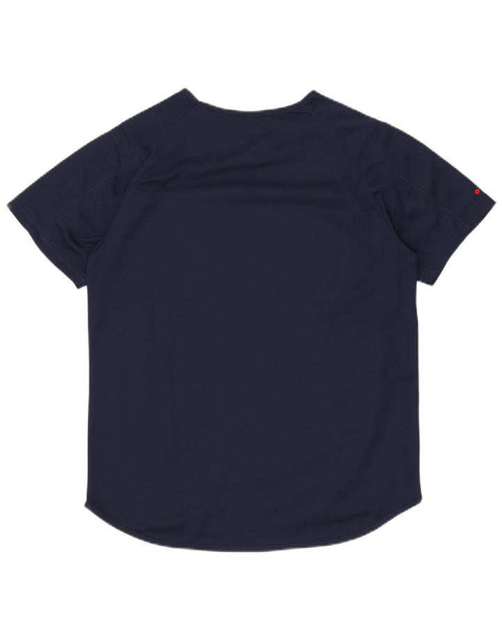 T-shirt da uomo FILA Top Small blu navy in poliestere