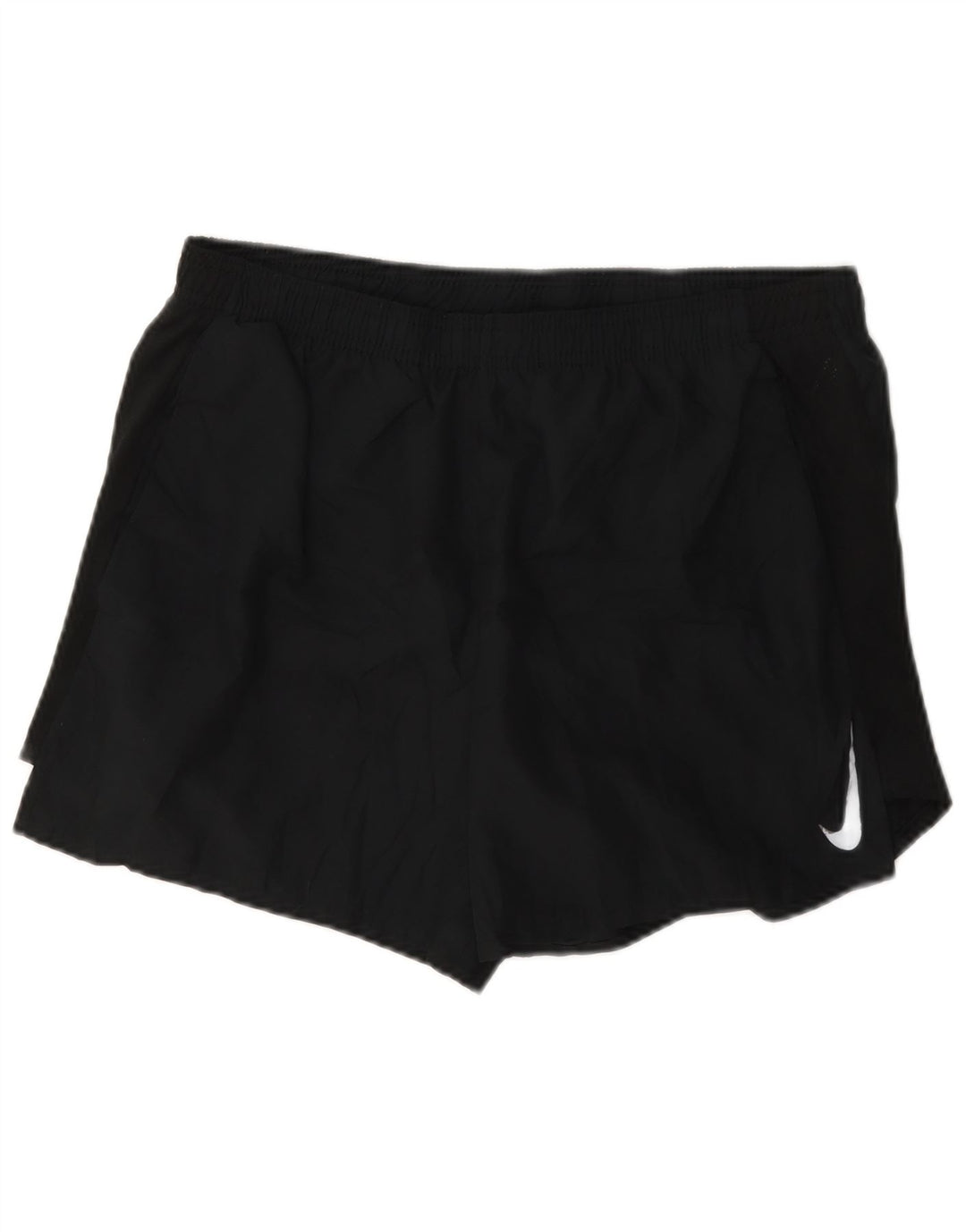 Pantaloncini sportivi Nike Dri Fit da uomo, poliestere medio nero