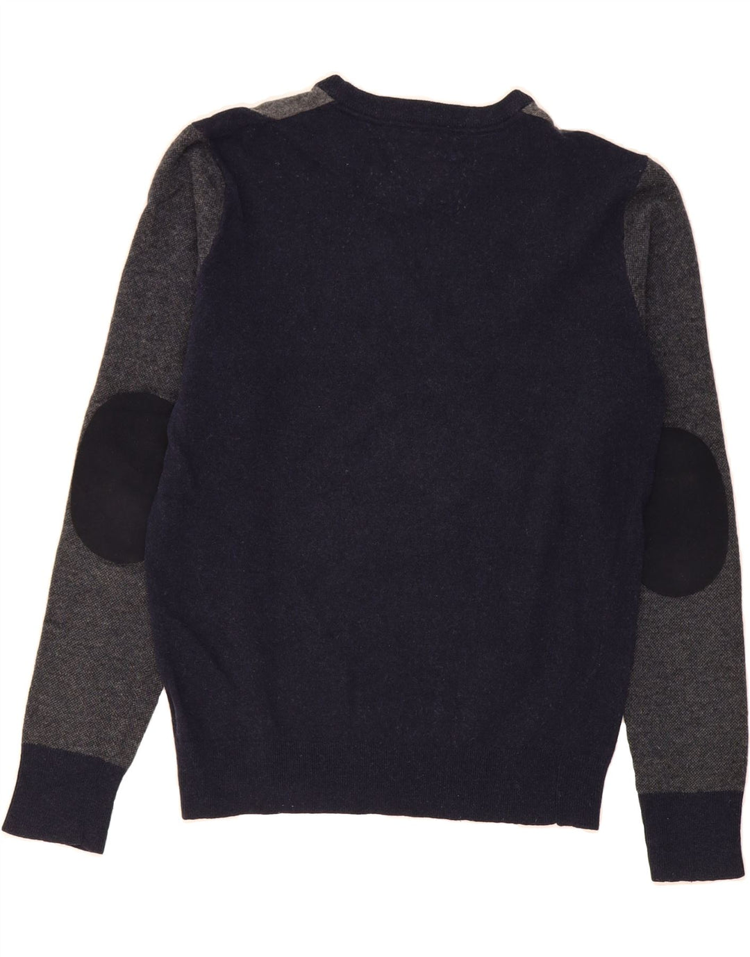 TOMMY HILFIGER Mens Crew Neck Jumper Sweater Large Navy Blue Vintage Tommy Hilfiger and Second-Hand Tommy Hilfiger from Messina Hembry 