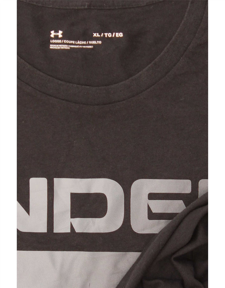 Maglietta grafica da uomo Under Armour XL nera