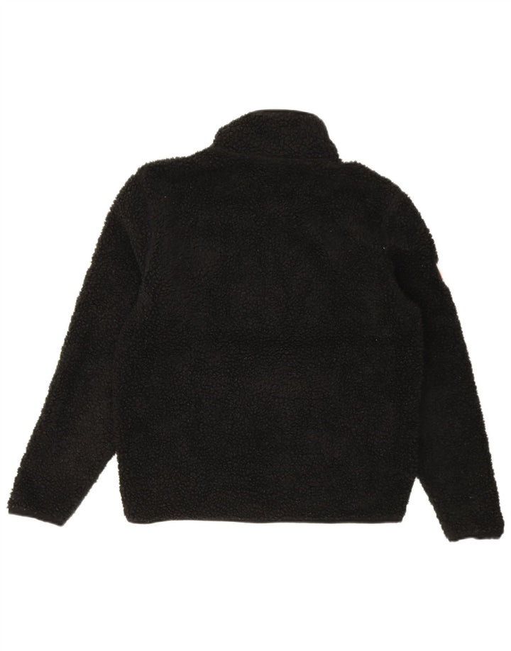 Giacca in pile da uomo Superdry UK 36 Small Poliestere nero