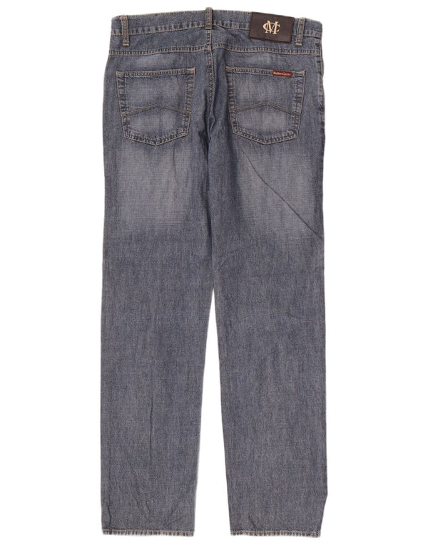Jeans dritti da uomo Marlboro Classics W33 L32 cotone blu