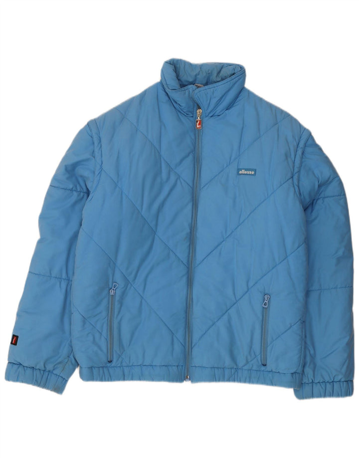 Giacca Imbottita Uomo Ellesse IT 54 2XL Cotone Blu