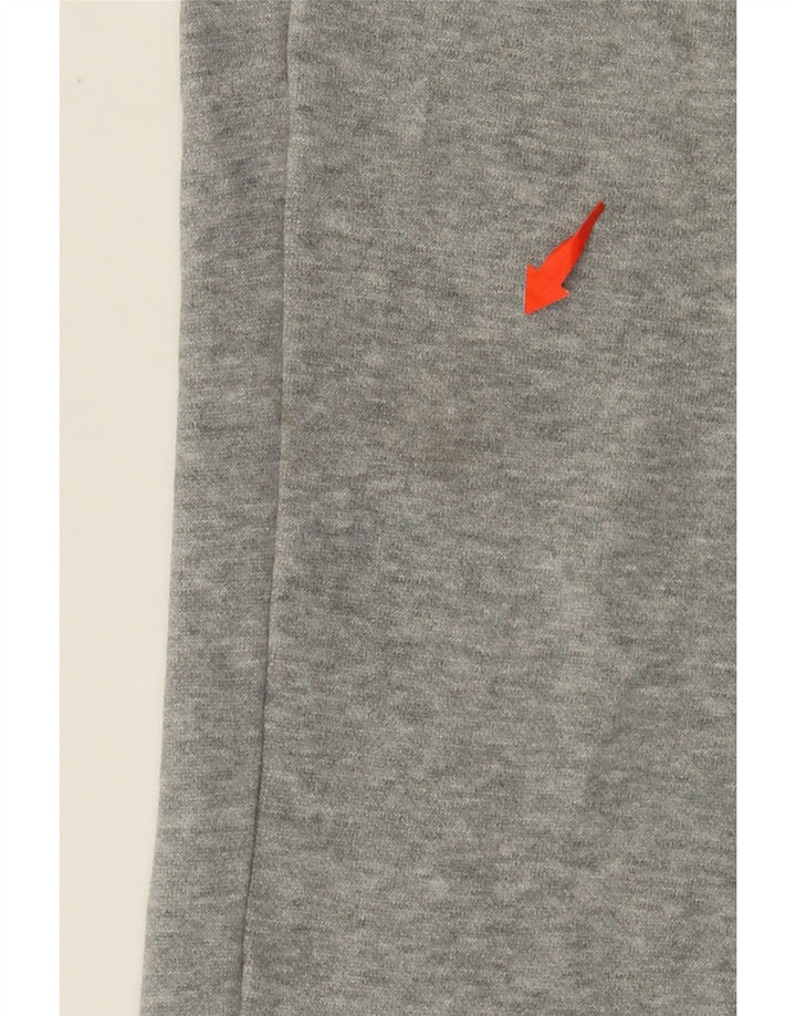 Pantaloni da tuta con grafica PUMA da uomo Joggers piccoli in cotone grigio