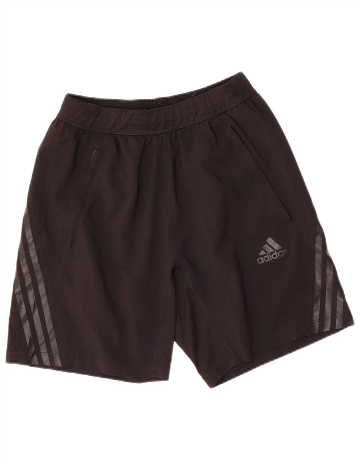 Pantaloncini sportivi ADIDAS Aeroready da uomo piccoli in poliestere nero