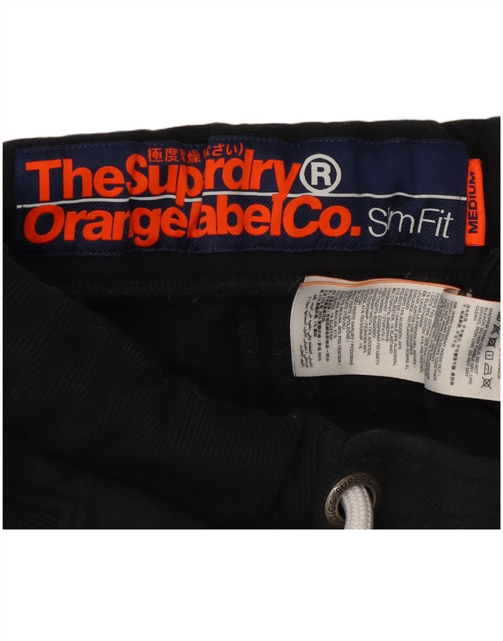 Pantaloni da tuta da donna Superdry Joggers UK 14 Medium Black Cotton
