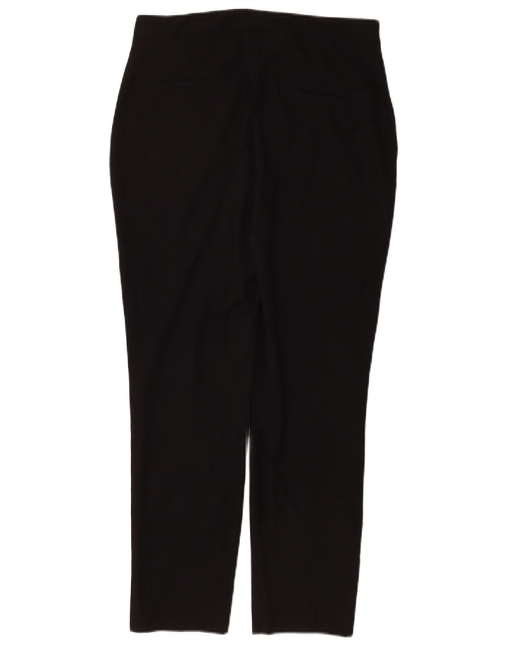 Pantaloni corti slim da donna Zara EU 38 Small W28 L26 poliestere nero
