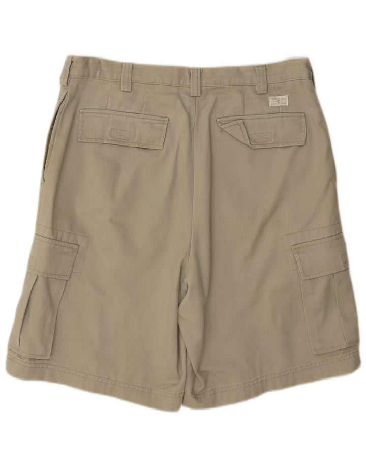 Pantaloncini cargo da uomo Timberland W33 cotone beige medio