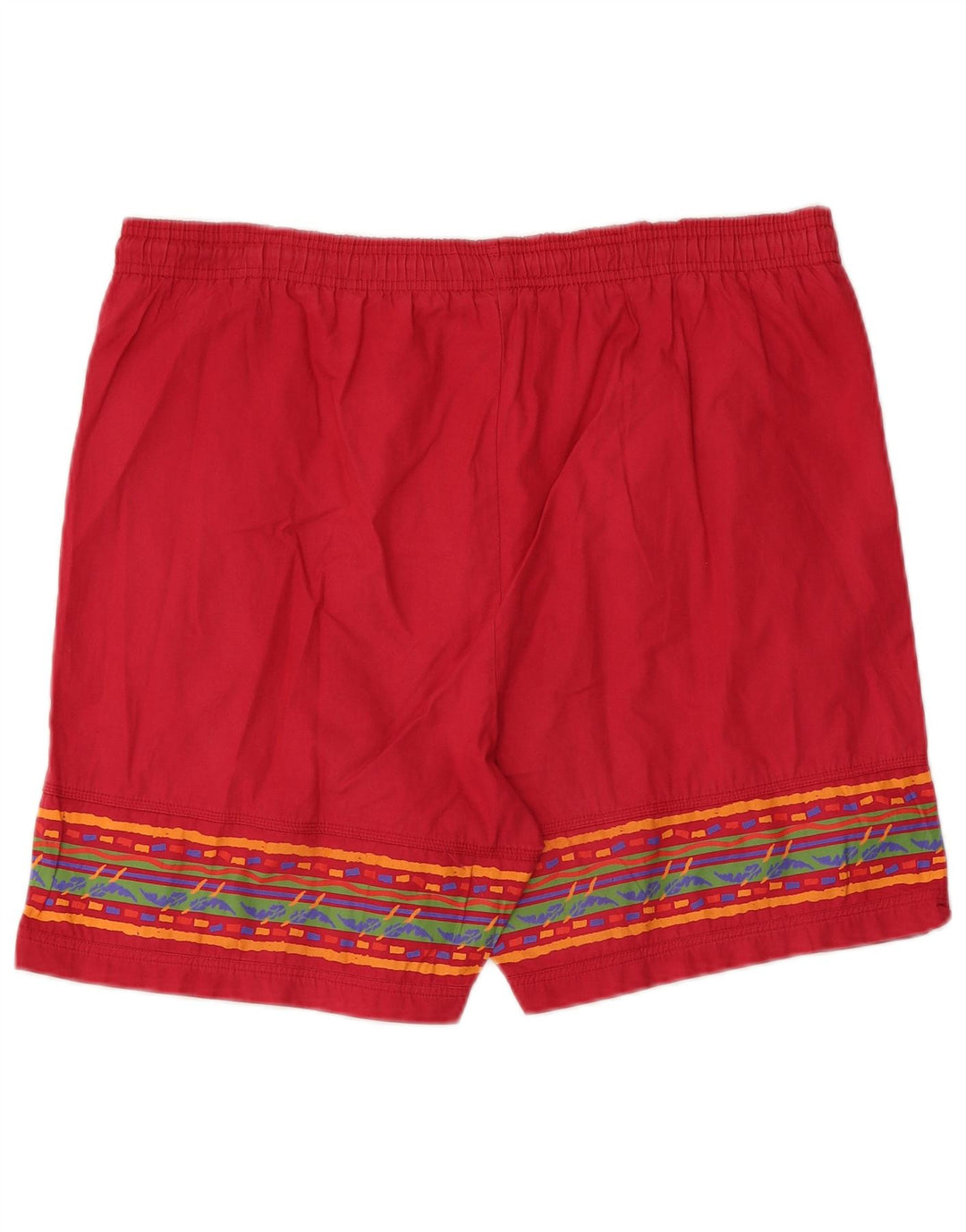 Pantaloncini sportivi da uomo Puma Large rosso geometrico in cotone