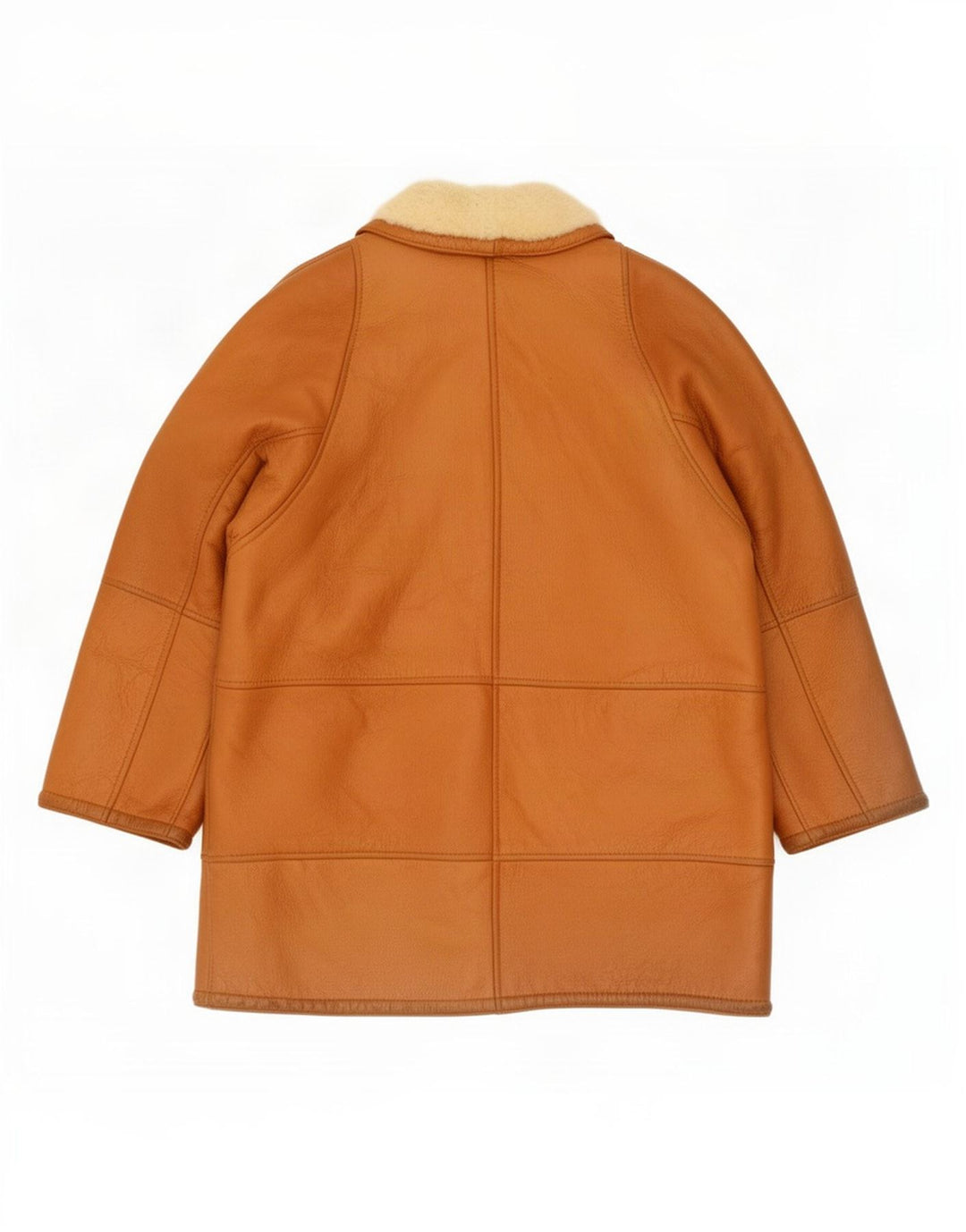 Cappotto in montone oversize da donna Anfor IT 46 Large Beige