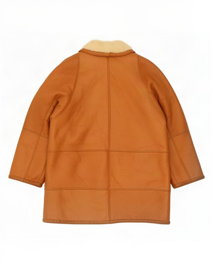 Cappotto in montone oversize da donna Anfor IT 46 Large Beige