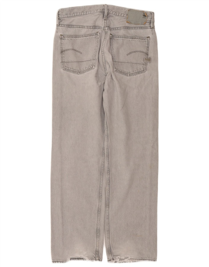 Jeans dritti da uomo G-Star W29 L30 cotone grigio
