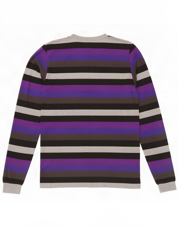 Carhartt Top da uomo a maniche lunghe XS multicolore a righe
