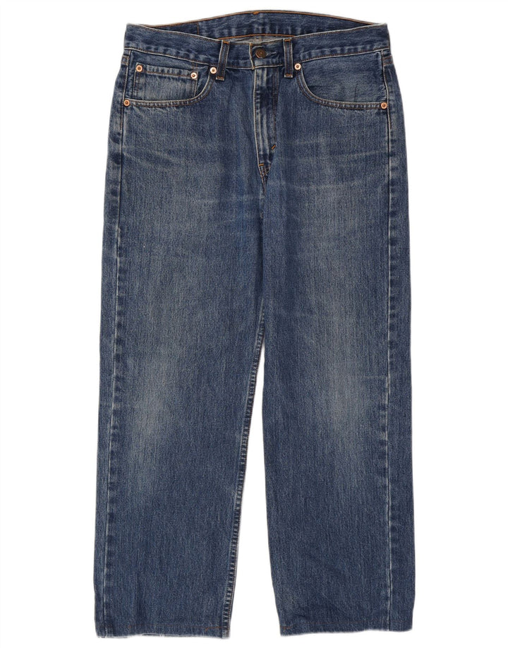 Jeans dritti da uomo Levi's W32 L27 cotone blu