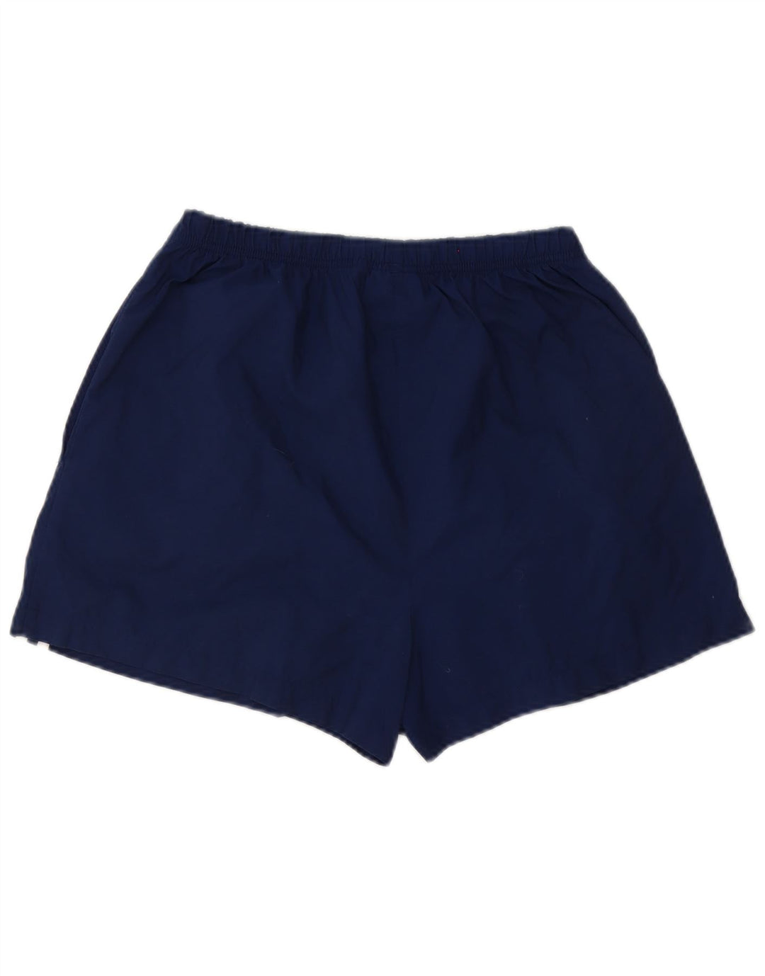 Pantaloncini sportivi da uomo Adidas medi in poliestere blu navy