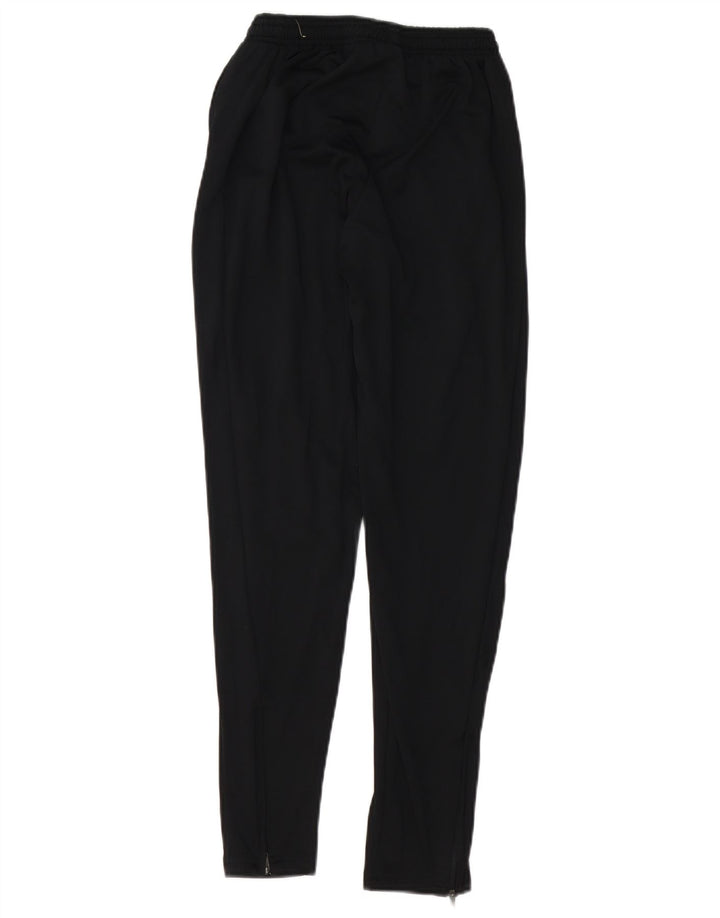 Pantaloni da tuta Nike Dri Fit da donna UK 10 Small Nero Poliestere
