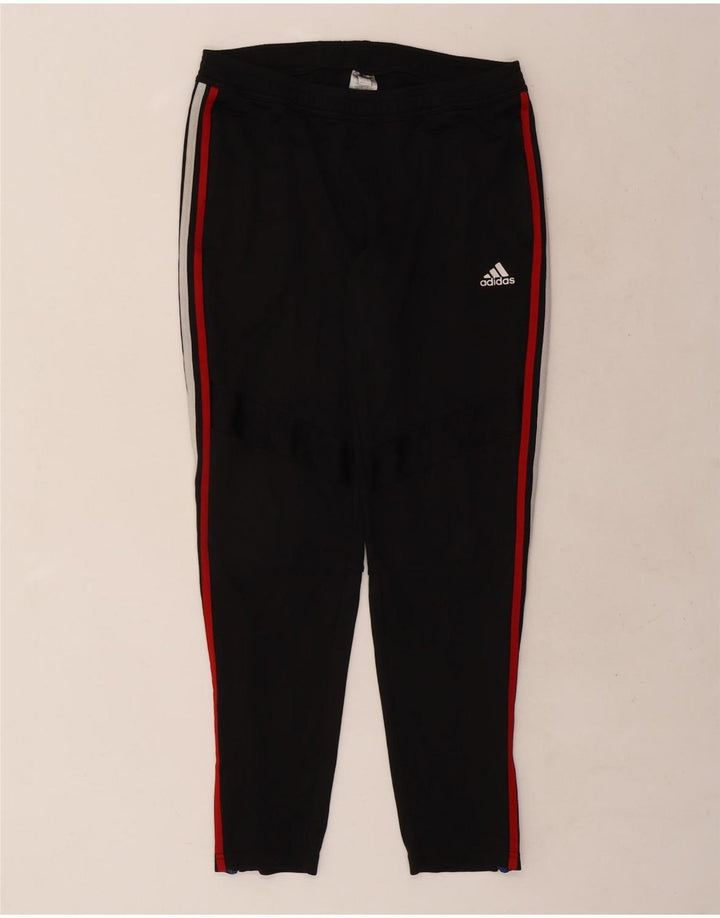 Pantaloni da tuta da donna Adidas UK 16/18 Large Nero Poliestere