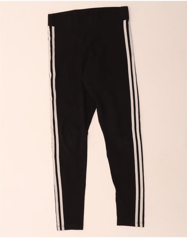 Leggings Adidas da donna UK 8/10 piccolo cotone nero