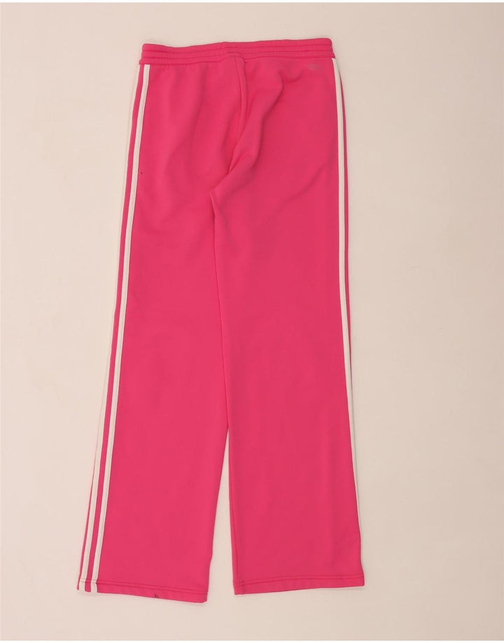 Pantaloni da tuta dritti da donna Adidas UK 10 Small Rosa Poliestere