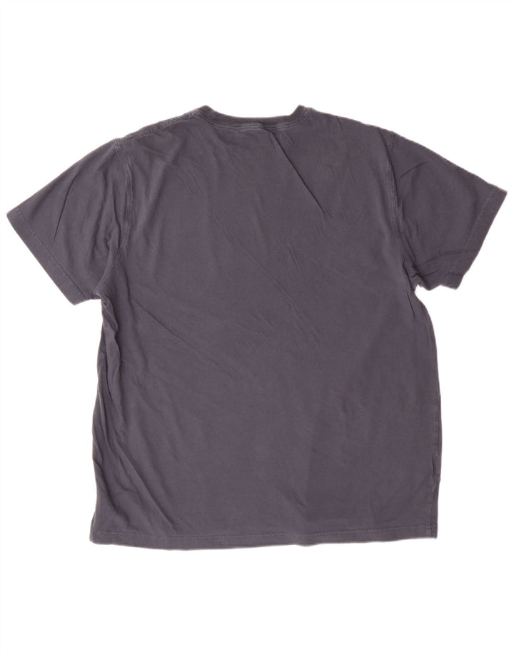 T-shirt da uomo EDDIE BAUER grande in cotone grigio