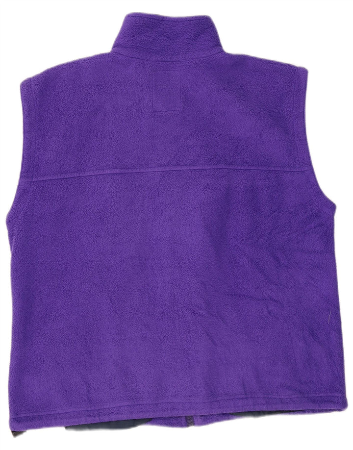 Gilet in pile da uomo Cape Horn UK 40 grande poliestere viola