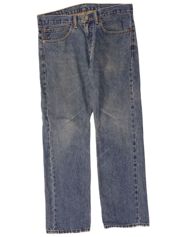 Levi's Uomo 505 Jeans dritti W34 L30 Cotone Blu