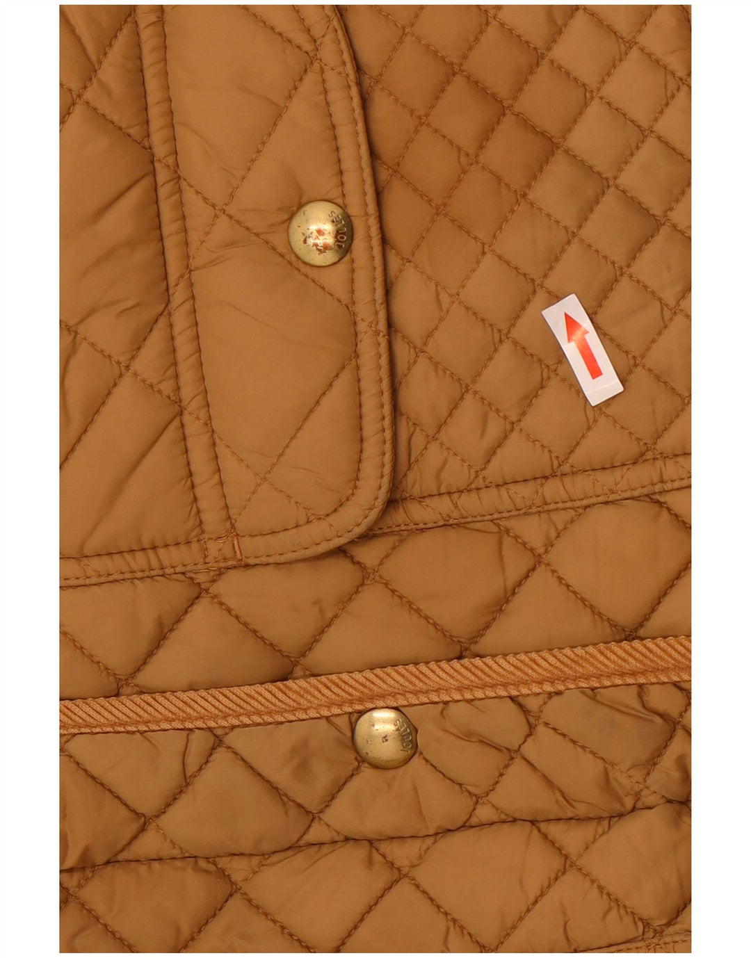 Giacca trapuntata da donna Joules UK 12 Poliammide beige medio