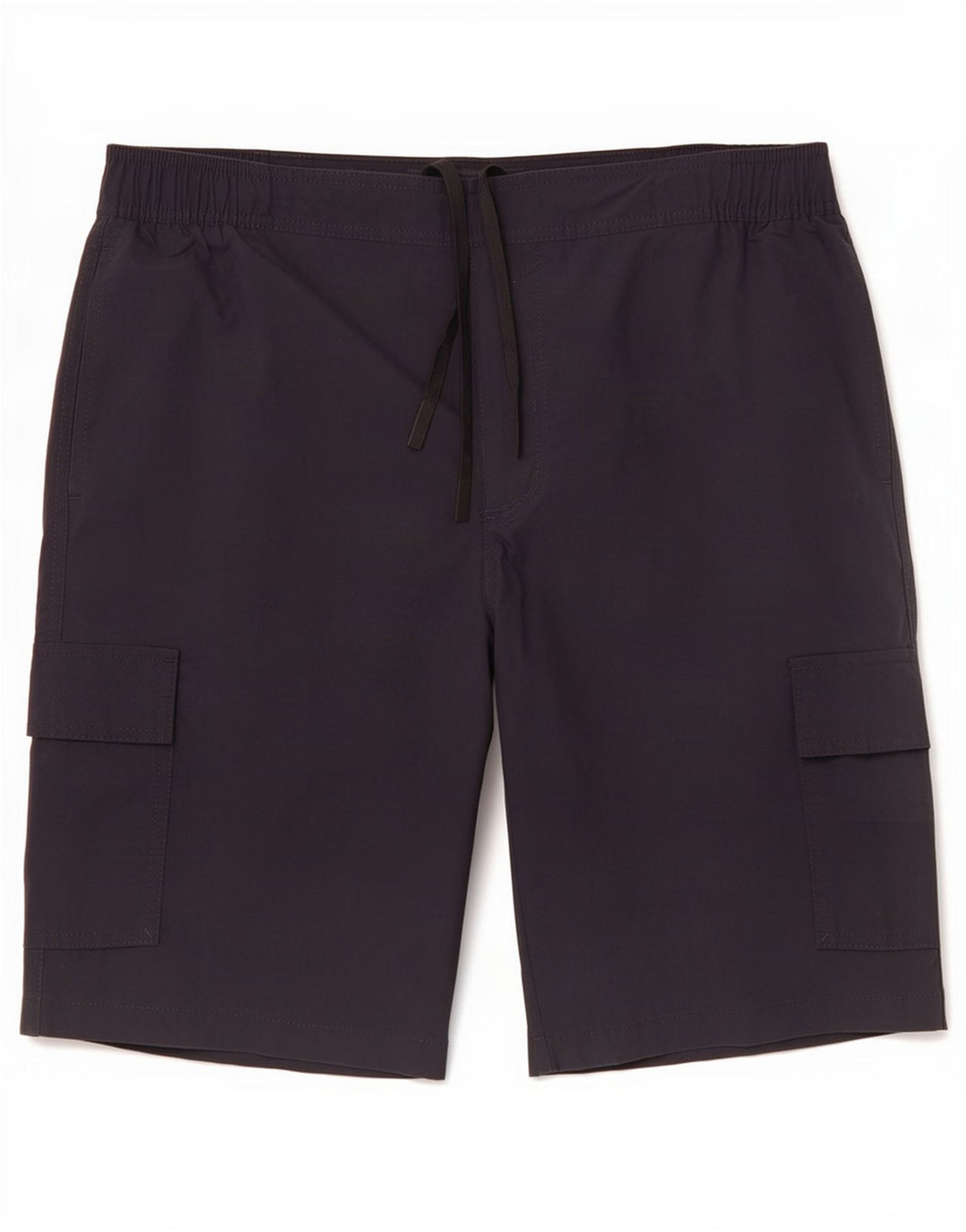 Pantaloncini cargo da uomo Marks & Spencer grandi W34 neri in poliammide