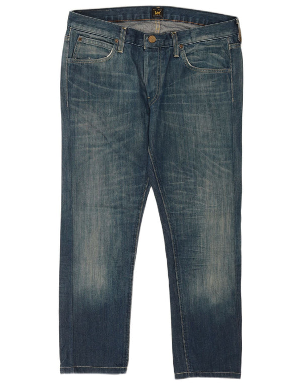 Jeans dritti da uomo Lee Daren W33 L26 cotone blu