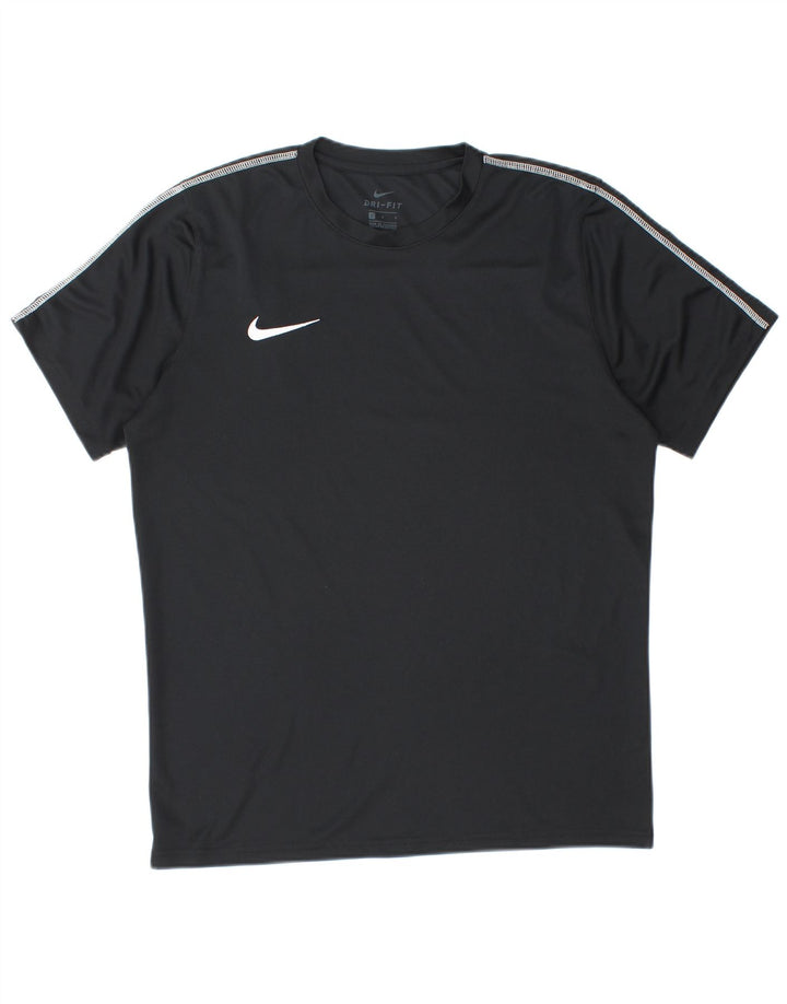 T-shirt Nike Dri Fit da uomo grande nera